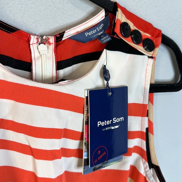 Peter Som for Design Nation Romper stripes 6 NEW - Picture 3 of 6